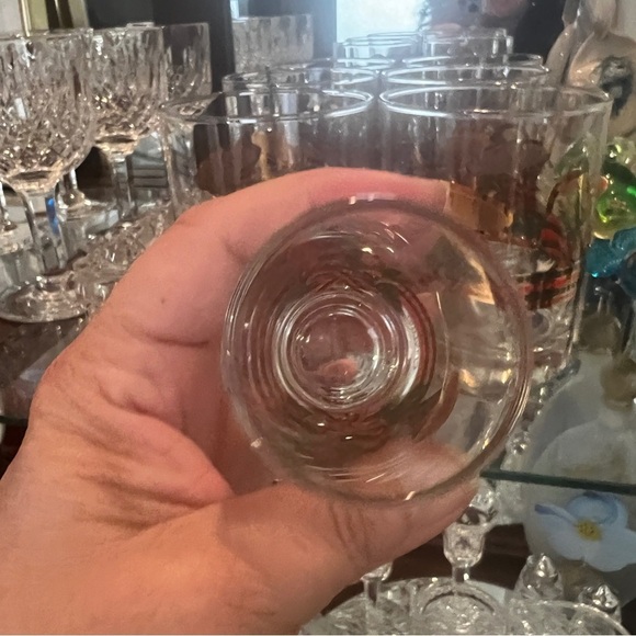 Culver 22K Gold Mid-Century Yule Horn Double Old Fashion Glasses (Set of 6) - Picture 6 of 17